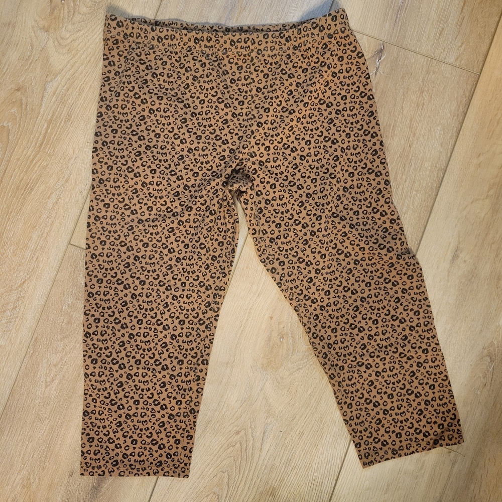 Arizona Leopard Print Kids Capris Size18.5 Plus - Picture 1 of 3